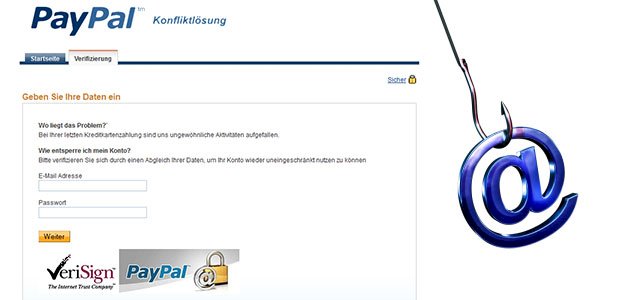 PayPal Phishing – Aktuelle Warnung vor Betrugsversuch